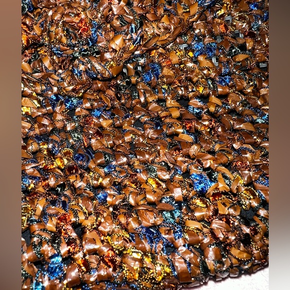 Handmade Plastic bag and string purse. - Picture 4 of 9